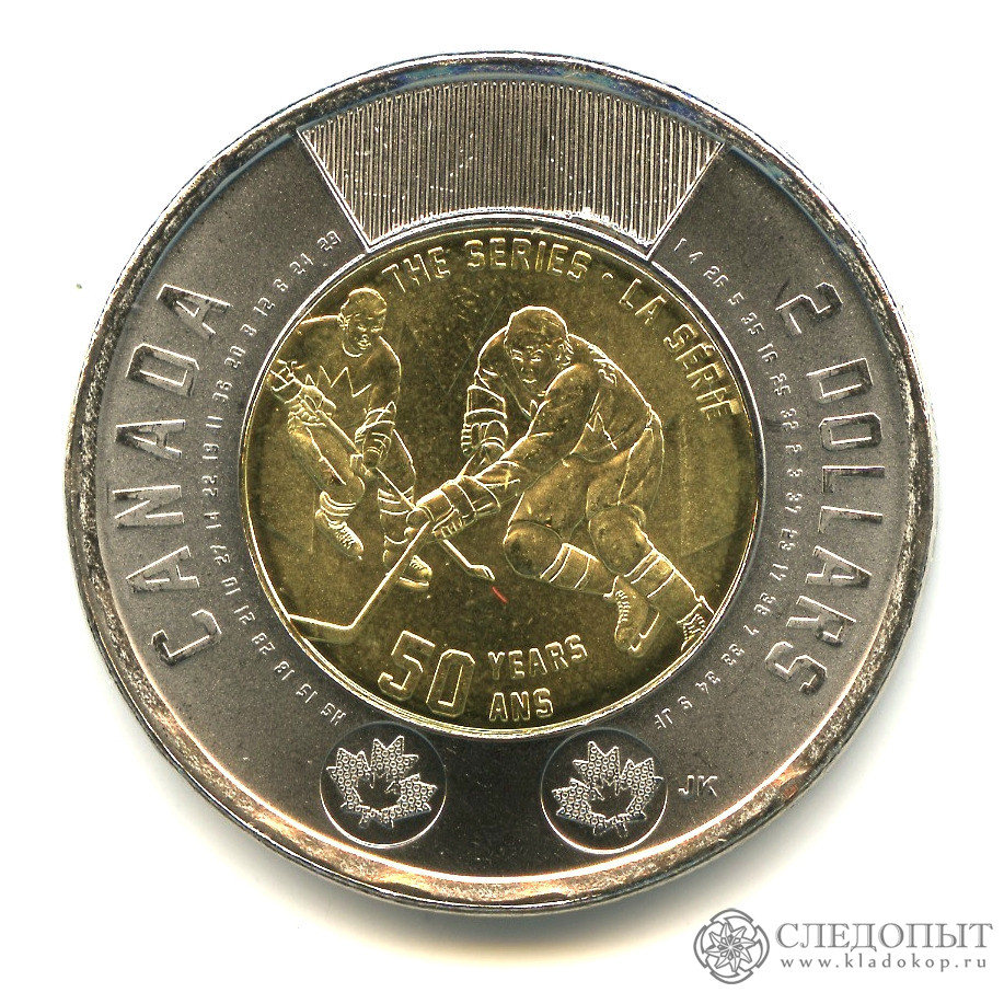 5 долларов 2022. 2 Доллара 2022 Канада черный доллар. 1972 Встреча СССР И Канады памятный сувенир, выпущенный к 40 летию.