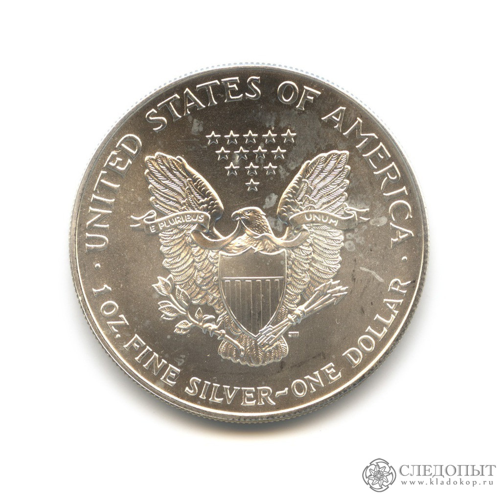1 доллар 1995. Американский серебряный доллар Орел. 1 Доллар 1995 серебро. Серебряная монета американский Орел. 1 Доллар серебро США 1995 года.