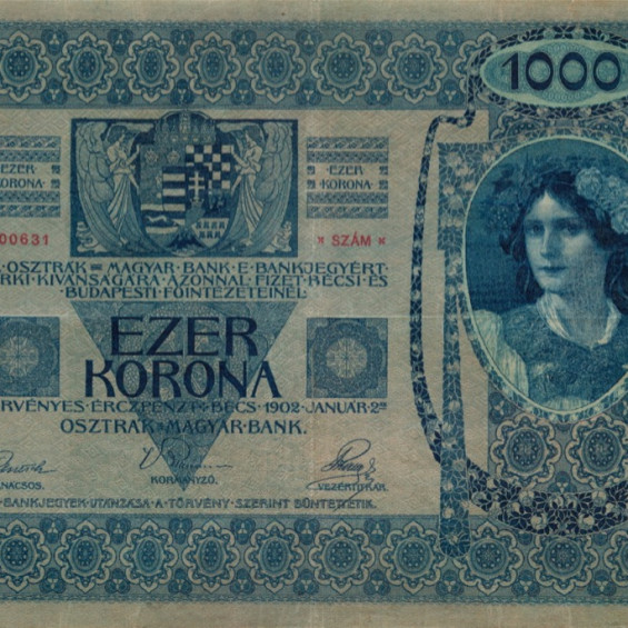 1000 крон. Старинные купюры Венгрии. Венгрия 1000 крон 1920 г. 1000 Крон Старая.