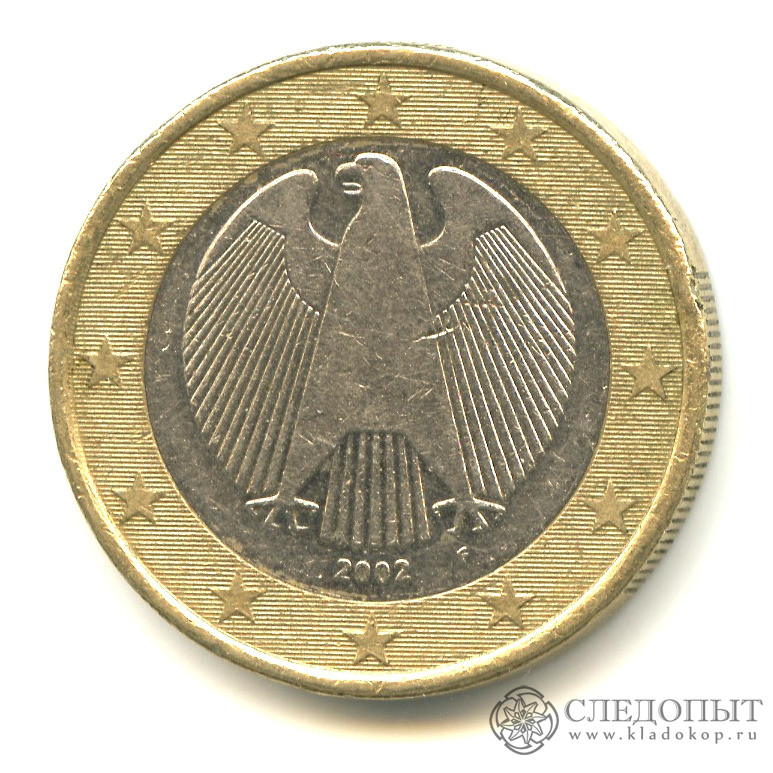 2 рубля 1 евро. 1 Евро 2002. Монета 1 евро 2002. Одно евро 2002 года. Монета один евро 2002 года Германия.