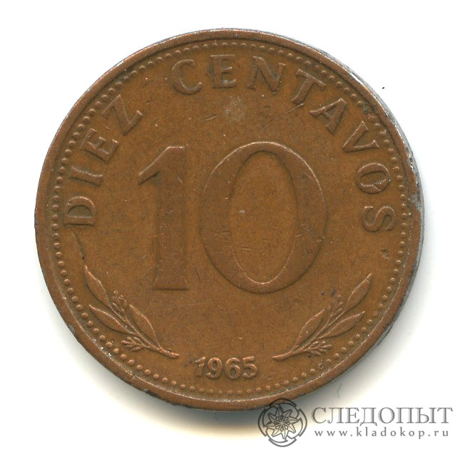 Какие монеты покрыты медью. 10 Сентаво 2017 Боливия. Монета 20 p.f.l.o. 1965 1985.