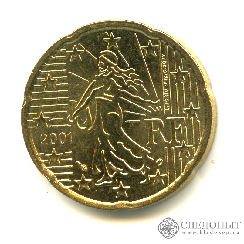 Евро 2001 год. Монета 50 центов евро 2001. 50 Центов RF 2001. 20 Евроцентов 2001. Монета 50 евро цент 2001г.