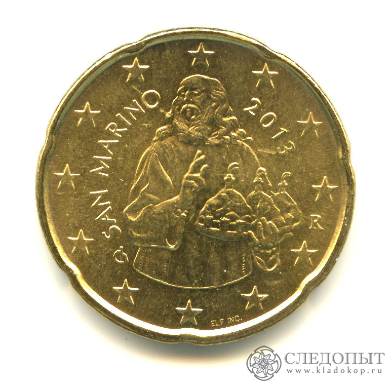 20 центов в рублях на сегодня. 20 Центов евро 2002 года выпуска. 10 Евро цент 2013. Сан Марино монета Апостол Петр. 1 Евро Сан Марино 2013.
