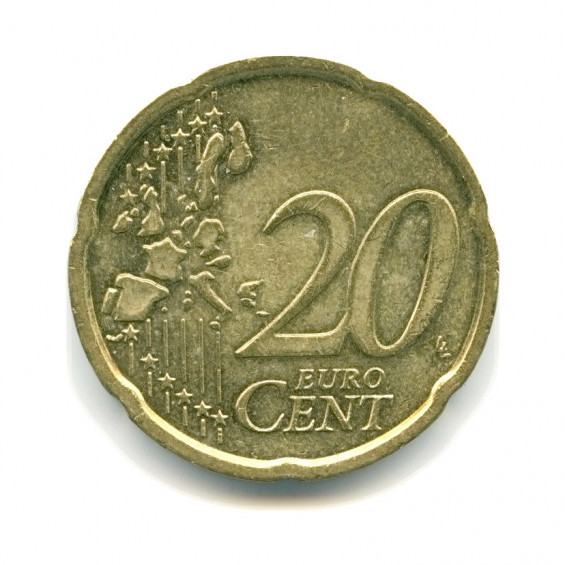 20 центов в рублях на сегодня