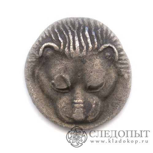 Монета голова льва. Тетартеморий Пантикапей муравей. Монета с головой Льва. Монета с изображением головы Льва. Лев монеты Греции.